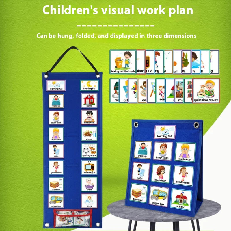 73  Children's Visual Schedule Chart