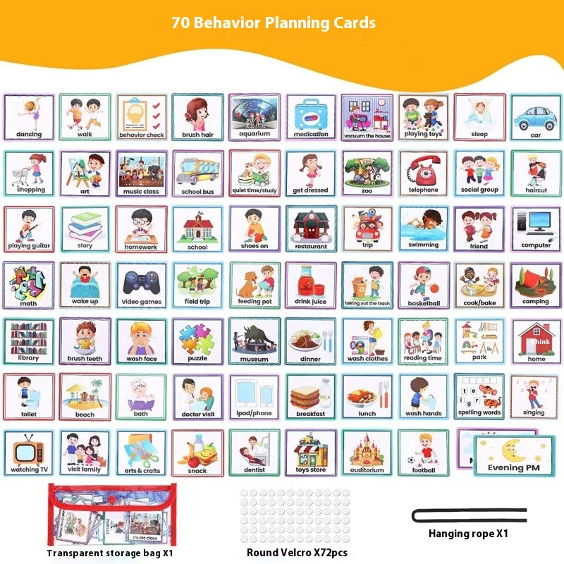73  Children's Visual Schedule Chart